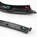 G-plus Fender Flare Wheel Opening Molding Compatible With 2017-2022 Jeep Compass Front Left Driver Right Passenger