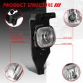 I Front Bumper Driving Fog Lights With Bezel Compatible Ford F250 F350 F450 Super Duty Excursion 05-07 Driver And Passenger