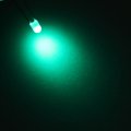 Uxcell Dc 3-3 2v 20ma Bright Led Lamp 3mm Round Cyan Light Emitting Diodes 100pcs