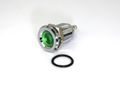 Pilotlights 12 Volt Dc Instrument Panel Light Indicator White Led 12mm Green 