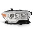 Right Side Headlight Assembly For Toyota Tacoma 2016 2017 2018 Fits Models Without Factory Led Daytime Running Light White 