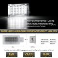 Vipmotoz Full Led Interior Compartment Trunk Lights Compatible With 2005-2014 Ford Mustang 2003-2011 Crown Victoria 2016-2019