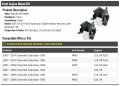 Front Engine Mount Kit Hydraulic 2 Piece Left And Right Compatible With 2007-2014 Chevy Suburban 1500
