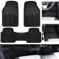 Car Floor Mats For 2020 Hyundai Accent Se Rubber Liners Set All Weather Protection Heavy Duty Black 3pc Pack