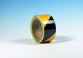 Black Yellow Hazard Reflective Tape 2 In X 5yds High Visibility Pvc Safety Marking And Warning With Strong Self Adhesive 