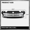 Front Hood Center Grille Grill For Range Rover Sport 2014-2017 Lr054766 Lr044120