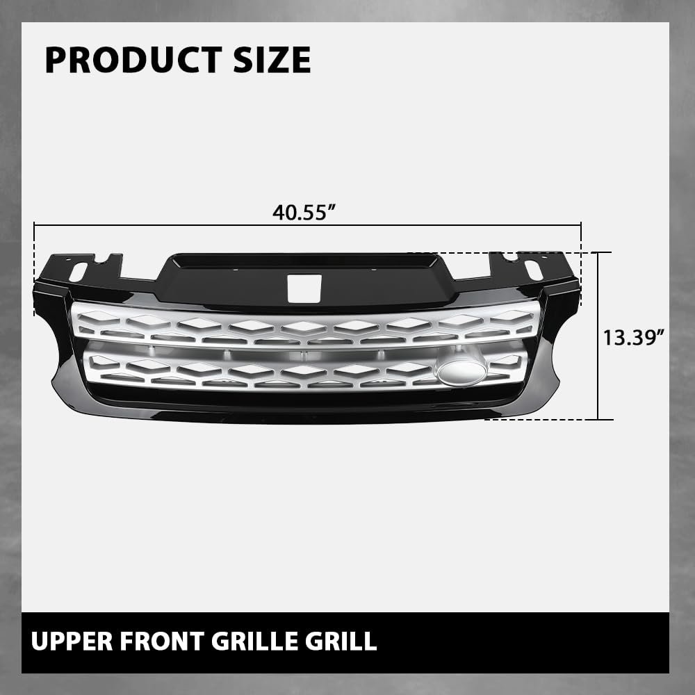 Front Hood Center Grille Grill For Range Rover Sport 2014-2017 Lr054766 Lr044120