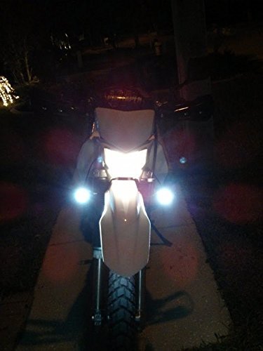 Auxiliary 6000k Led Lamps Lights For Kawasaki Klx250 Klr650 Klx 250 Klr 650