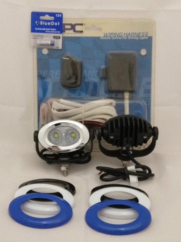 Auxiliary 6000k Led Lamps Lights For Kawasaki Klx250 Klr650 Klx 250 Klr 650