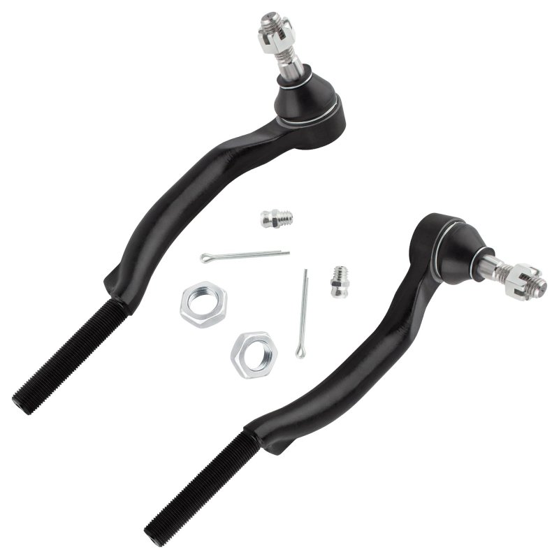 Ymaugp 2pcs K6665 K6666 Front Suspension Sway Bar End Links Stabilizer Link Es3675 Es3676 Outer Tie Rods For Gmc Envoy Xl