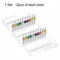 Uxcell Pcb Drill Bits 1mm-2 0mm Tungsten Carbide Rotary Tool Jewelry Cnc Engraving Print Circuit Board Micro 8 Inch Shank 1 Set