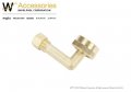 Whirlpool W10685193 Genuine Oem Inlet Fitting For Dishwashers Standard Brass Accessory A Replaces W10574777 Ps9493732 W10273460