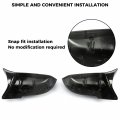 Hecasa Door Mirror Caps Side Covers Compatible With Bmw F20 F21 F23 F30 F31 F32 F33 F34 F36 F87 X1 I3 Rear View Replacement