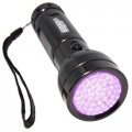 Hqrp Professional 390nm 51 Led Rocks Stones Illumination Glow Fluorescence Flashlight Blacklight And Clear Lens Safety Glasses