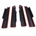 G-plus Rocker Panel Guard Sill Trim Compatible With 2009-2018 Dodge Ram Crew Cab Rocker Protector Cover Matte Black Textured