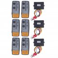 Akozon Wireless Winch Remote Control Kit 6 Pcs Universal Controller With 3 434mhz Receiver For Atv Truck 379521011 