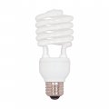 Satco S7227 23-watt Medium Base T2 Mini Spiral 2700k 120v Equivalent To 100-watt Incandescent Lamp For Enclosed Fixtures 