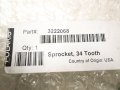 Polaris Atv Sprocket 34 Tooth Genuine Oem Part Qty 1