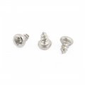 Uxcell 100pcs M2 X 4mm Stainless Steel Phillips Pan Round Head Self Tapping Screws