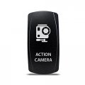 Ch4x4 Rocker Switch Action Camera Symbol Red Led