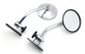 Smt- Mirror Relocation Pair For Wrangler Tj Jk 1997-17 Black Quick Release Chrome 