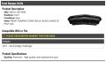 Front Bumper Cover Grille Black Compatible With 2011-2014 Dodge Challenger