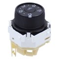 A C Climate Control Mode Switch 55901-12220 For Toyota Corolla 2009-2013 And Scion Xb 2008-2014 Black Push Button Hvac