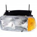 Gmc Sonoma Headlight 1994 1995 1996 1997 Driver Side Composite Type Halogen Clear Lens With Marker Part Gm2502133 16525157 