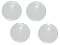 1959-1962 Corvette 4 Piece Small Gauge Lens Kit 
