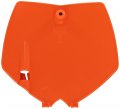 Polisport 8661600001 Orange Ktm Front Number Plate