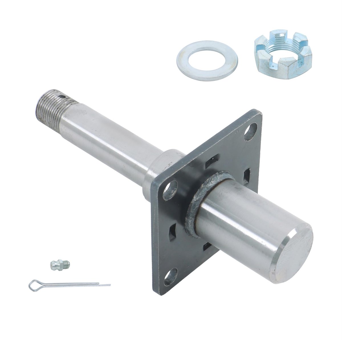Bt16 Round Spindle With Fastening Accessories Replacement For 2000 Axles
