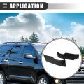 Motoforti Below Headlight Extension Panel For Toyota Sequoia 2009-2018 Abs Plastic 53932-0c904 53931-0c904 Black 2pcs