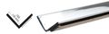 Crl Chrome 3 4 Plastic Reflective Inside Angle 96 In Long 