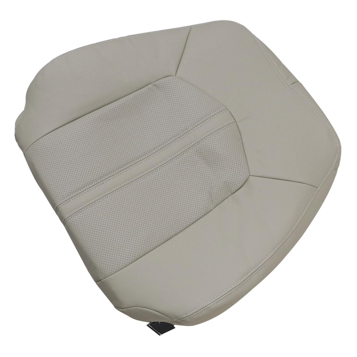 Front Driver Or Passenger Top Replacement Perforated Leather Seat Cover Tan For Cadillac Srx 2010 2011 2012 2013 2014 2015 2016