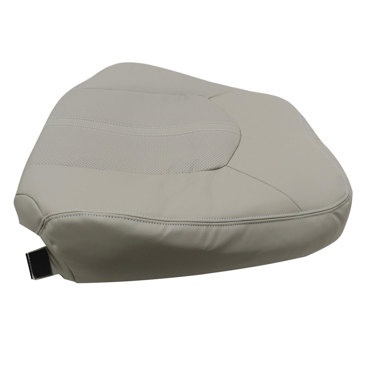 Front Driver Or Passenger Top Replacement Perforated Leather Seat Cover Tan For Cadillac Srx 2010 2011 2012 2013 2014 2015 2016