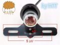 Httmt Mt403- Custom 1 Round Motorcycle Tail Brake Light Compatible With Shadow Vt Vtx Bobber Yamah Vstar Xv Xvs Suzuk Boulevard