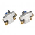 Wflnhb Left And Right Front Brake Calipers With Pads Replacement For Polaris Scrambler 400 500 Magnum 325 330 Trail Blazer 250