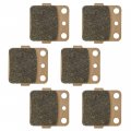 Caltric Front And Rear Brake Pads Sintered Compatible With Honda Fourtrax 250 Trx250ex 2x4 2001-2008