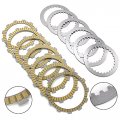 Clutch Friction Plates Compatible With Oem 22201-mt6-601 22201-ma7-000 22321-mn4-000 For Honda Cb750f Seven Fifty 1992-2002