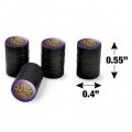 Willy Wonka And The Chocolate Factory Logo Tire Rim Wheel Aluminum Valve Stem Caps