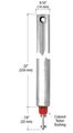 C R Laurence Fh2220 Crl 22 Tubular Spiral Tilt Window Balance Red Bushing 