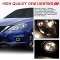 Auto Dynasty Pair Of Oe Style Smoked Lens Bumper Driving Fog Light Lamps W Bezel Cover Switch Compatible With Sentra 16-19