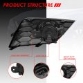 Auto Dynasty Pair Of Oe Style Smoked Lens Bumper Driving Fog Light Lamps W Bezel Cover Switch Compatible With Sentra 16-19