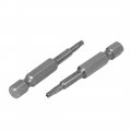 Uxcell 1 4 Hex Shank T10 Magnetic 5 Point Star Security Screwdriver Bits 10pcs
