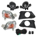 1 Pair Front Fog Lights And Turn Signal Lamps Replacement For Nissan Altima 2019-2021 Left Right Side 2615089929 Ni2531121 