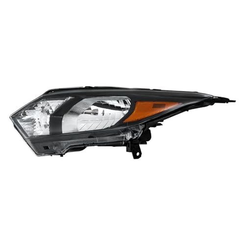 Headlight Assembly Replacement For Honda Hrv 2016 2017 2018 Driver Side Halogen Housing Black Part Number 33150t7sa01