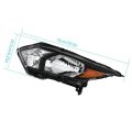 Headlight Assembly Replacement For Honda Hrv 2016 2017 2018 Driver Side Halogen Housing Black Part Number 33150t7sa01