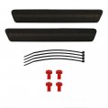 Nslumo Led Rear Side Marker Lights For 1999-2004 F-ord Mustang Bumper Lamp 2pcs Smoked Lens