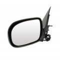 Ocpty Black Left Side Mirror Fit For 2005-2009 Chevy Uplander Smooth Glass Manual Folding