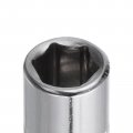 Uxcell 2pcs 6-point Shallow Socket 1 4 Drive 8mm High Carbon Steel With Chrome Plated Metric For Diy Hand-making Repair